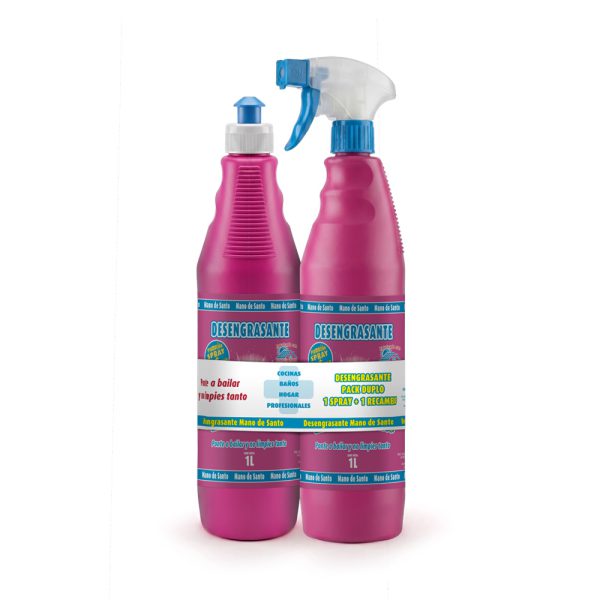 Desengrasante 1 L push pull + 1 L spray