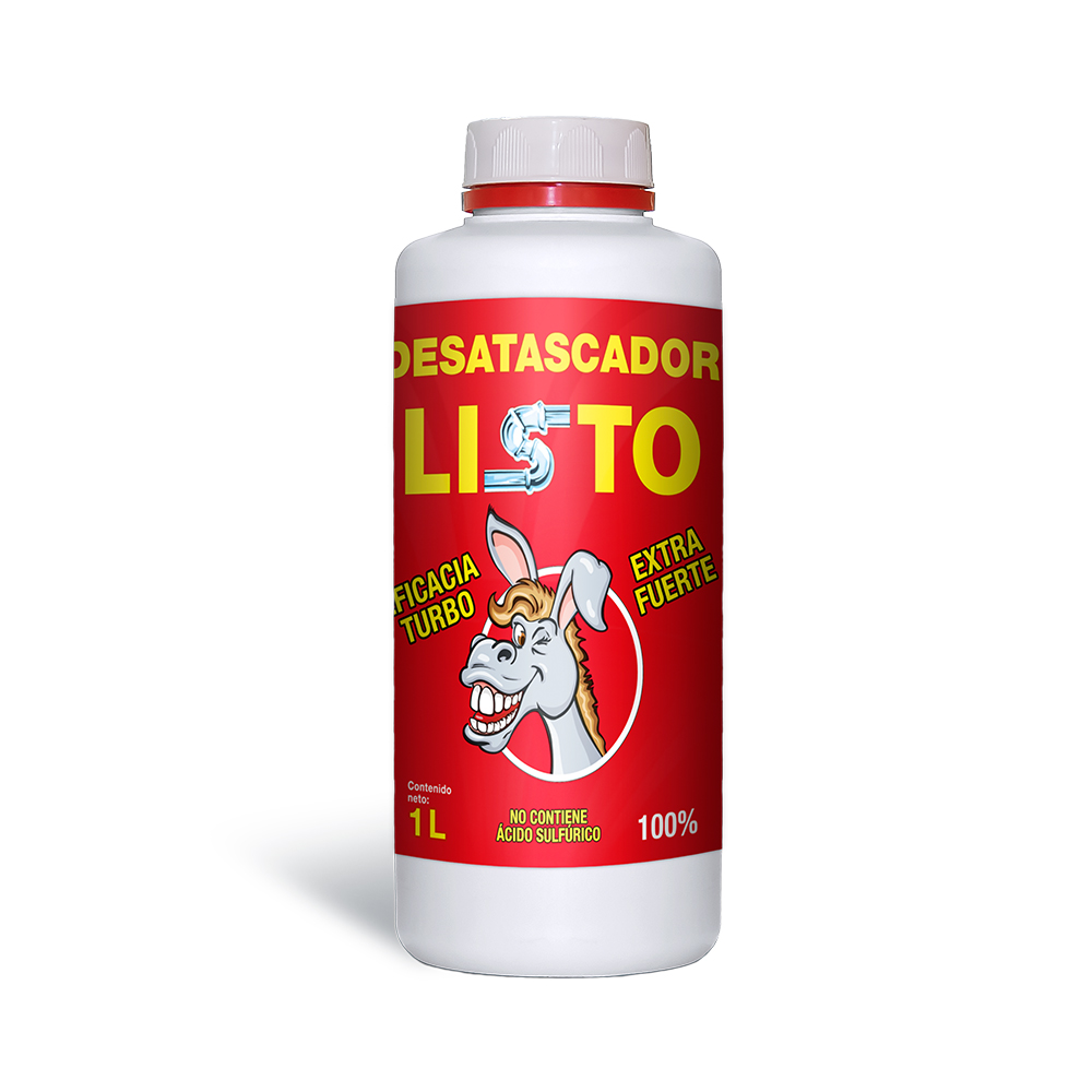 Desatascador Domestico "Listo" 1L