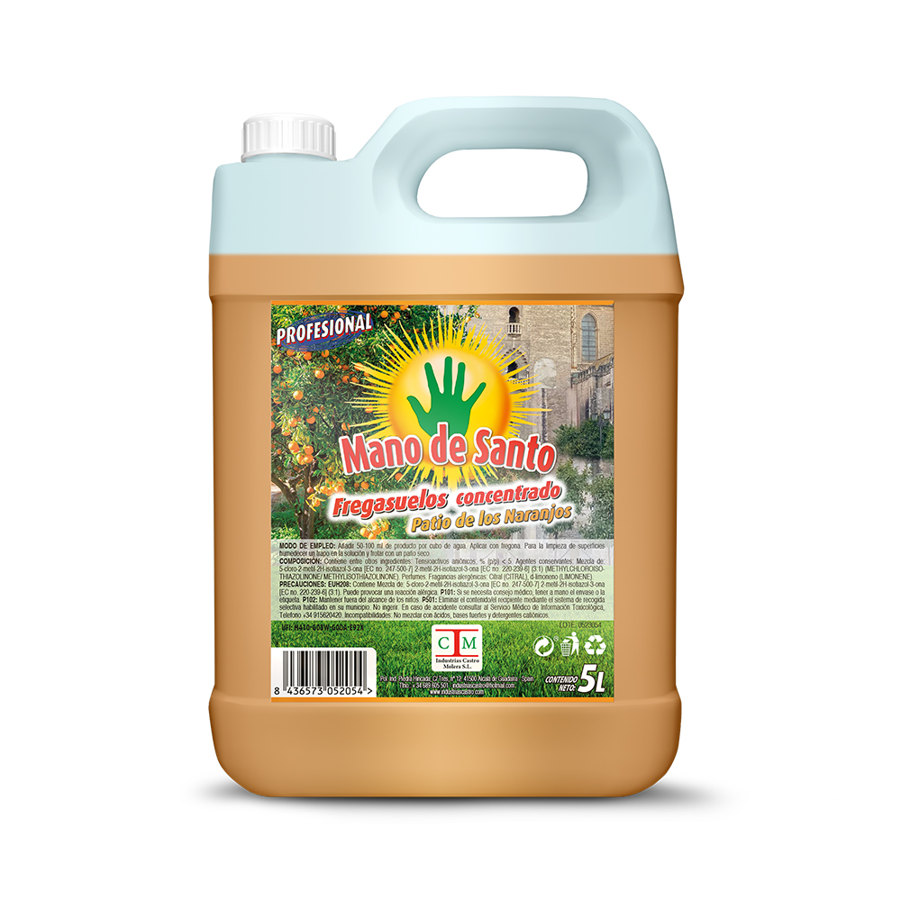 Fregasuelos 5 L - Patio de los naranjos