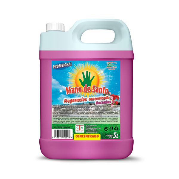 Fregasuelos 5 L - Geranio